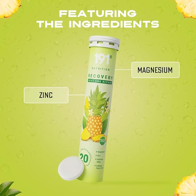 Recovery, Rest and Repair Effervescent Tablets Combo (Pack Of 2)